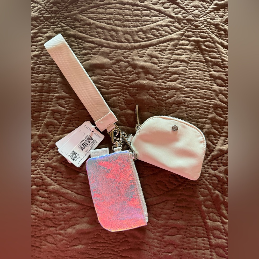 Lululemon Dual Pouch Wristlet Iridescent